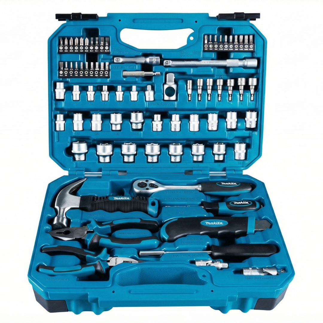 Set di Strumenti e Accessori E-10899 da 76 Pezzi