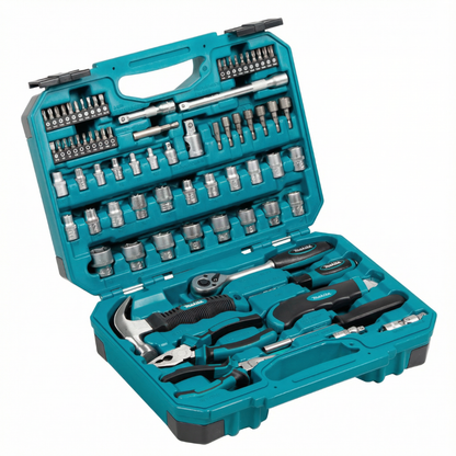 Set di Strumenti e Accessori E-10899 da 76 Pezzi