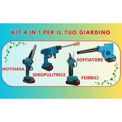 KIT GIARDINAGGIO 4 IN 1