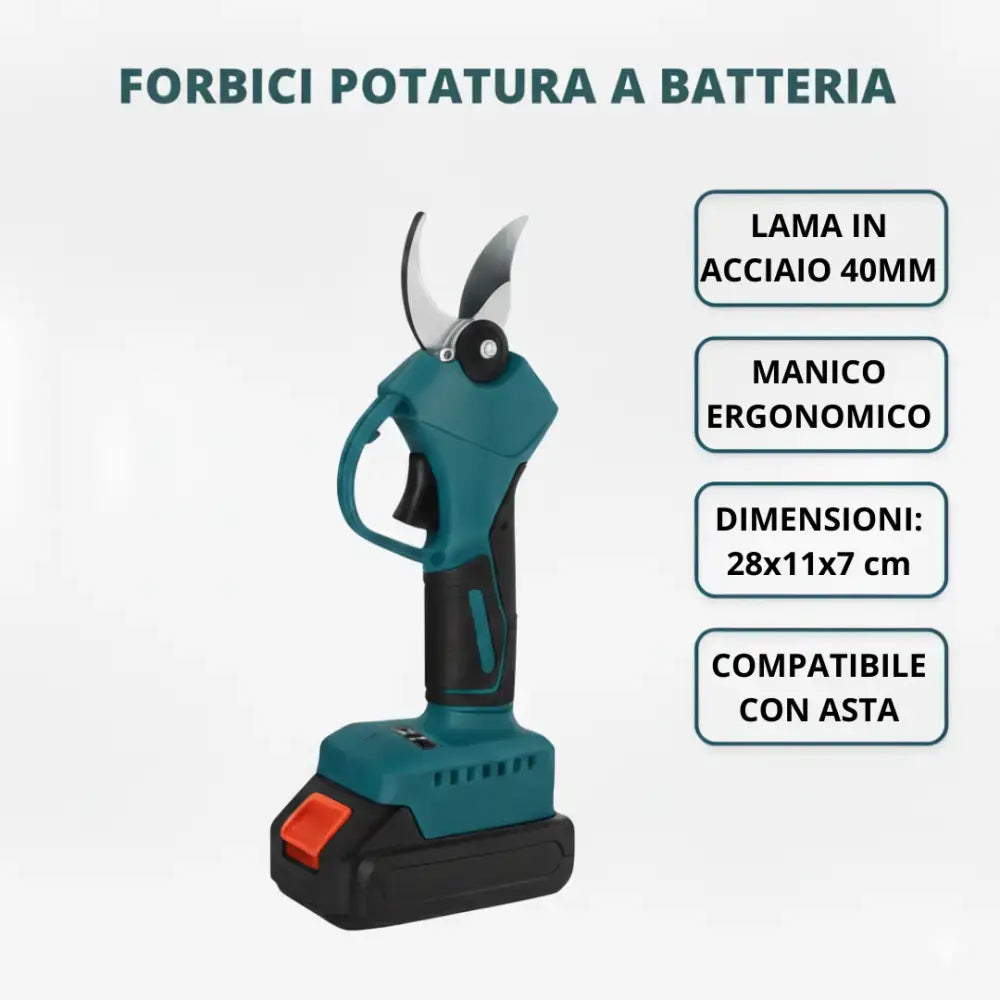Kit Potatura 3 in 1 a Batteria 36V con 2 Batterie, Forbice Elettrica + Mini Motosega 6 con Oliatore + Decespugliatore Elettrico, Strumenti da Giardino con Accessori e Caricatore Inclusi