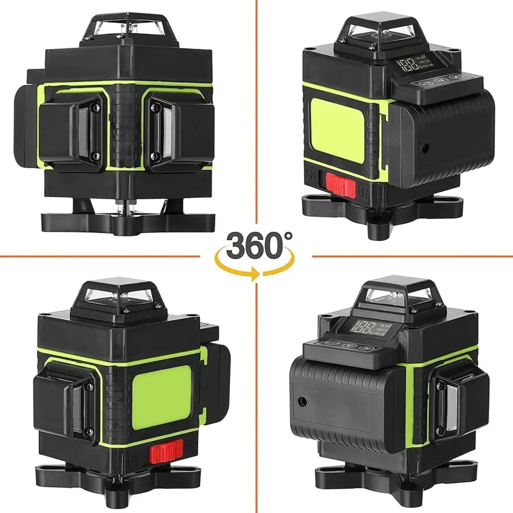 Livella laser Autolivellante 360° 4D, Laser 16
