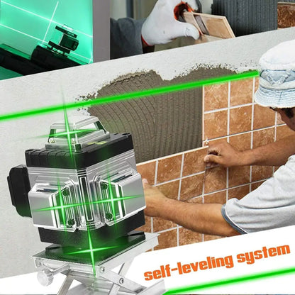 Livella laser Autolivellante 360° 4D, Laser 16