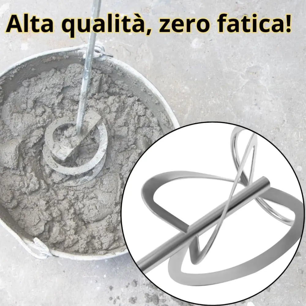 Miscelatore Professionale 2600W a 6 Velocità – Per Malta, Cemento e Colla