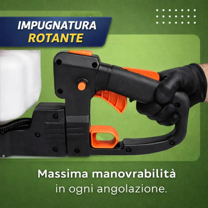 Tagliasiepi a Scoppio 23cc Professionale, Lama 60 cm, Manico Rotante, Leggero e Potente