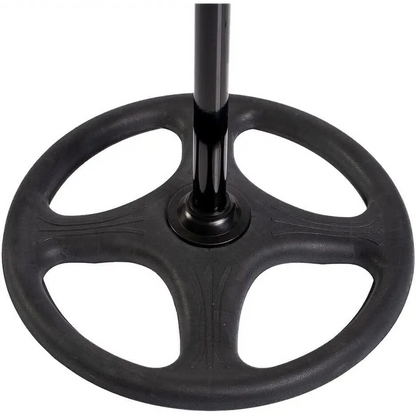 Ventilatore A Piantana Silenzioso, Ventilatore Potente Elettrico In Acciaio Con 5 Pale In Alluminio
